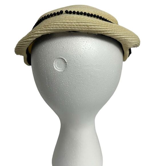 Vintage 1950\'s Screen Vogue Original Beret Style with Under Chin Tie Net main image 5